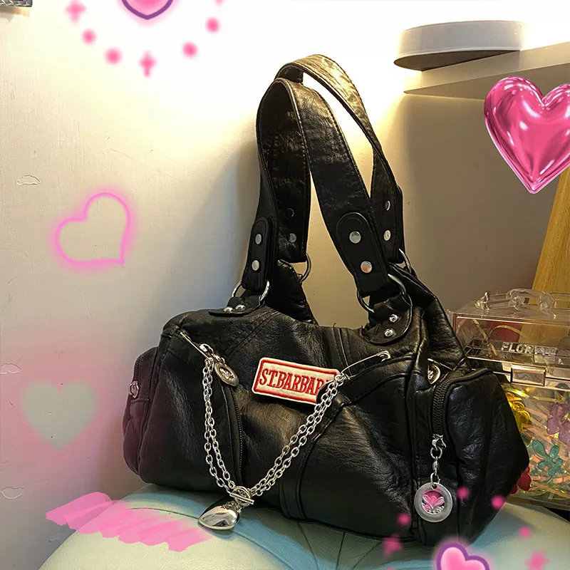 

Оригинальная большая сумка, оригинальный дизайн, большая вместительная сумка, повседневные сумки на плечо в стиле ретро Spice Girl