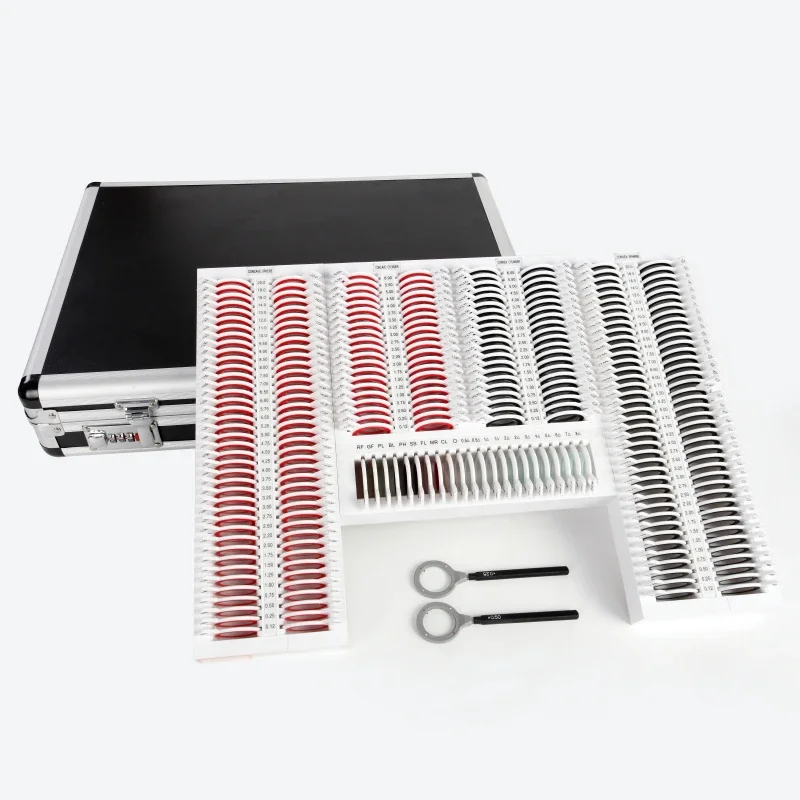 Ophthalmic Instrument Multifunctional Optical Optometry Trial Lens Set 266