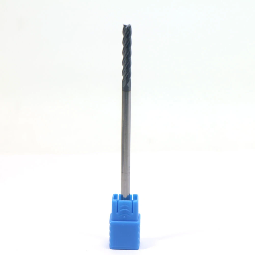 CNC 4 Flute End Mill General Steel Alloy Steel Die Steel Straight Long CAE4-4X4 Carbide End Mills Accessories HRC45