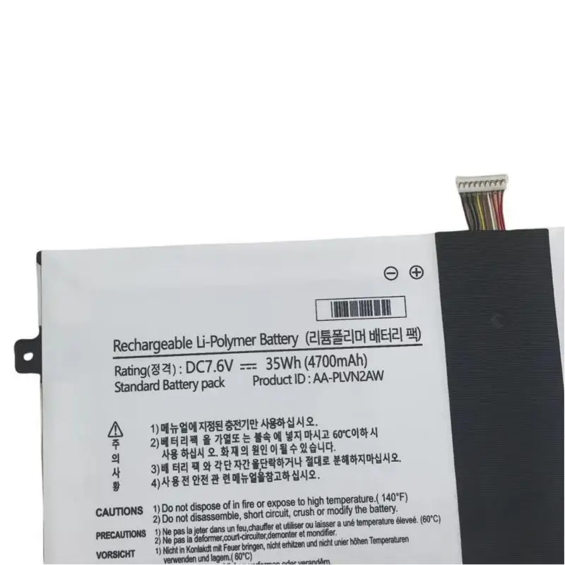 4700mAh Compatible with Samsung Book 9 930X2K NP930X2K NT930X2K AA-PLVN2AW laptop battery