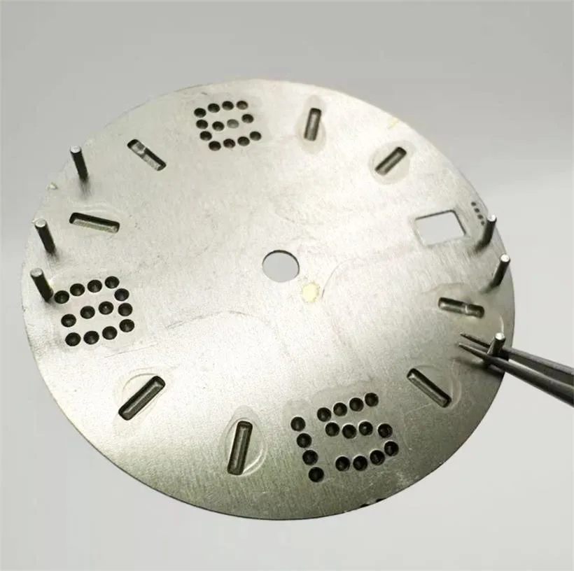 Quadrante modificato da 28,5 mm quadrante in pietra verde/blu/colorato adatto per accessori per orologi con movimento giapponese NH35 NH36 4R35 4R36