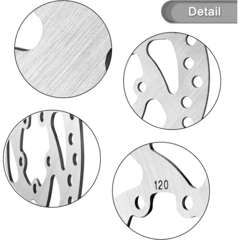 Electric Scooter Brake Disc 120Mm for Xiaomi M365 1S Pro pro2 Electric Scooter Enhance Rear Wheel Disc Part M365 Pro Scooter