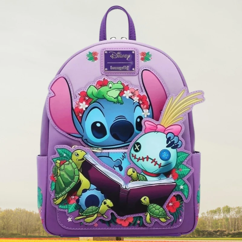 

Boys School Bag Lilo with Stitch Scrump Reading Bag Mini Backpack School Bags for Girl