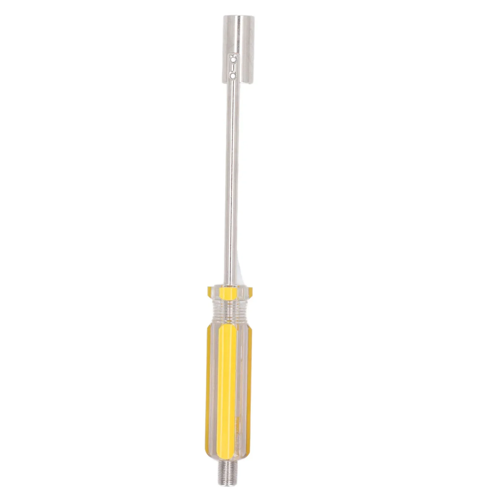 Ergonomic F Head Puller Screwdriver Yellow Handle Robust BNC Puller F Head Remover Tool for Install remove the F Head Connector