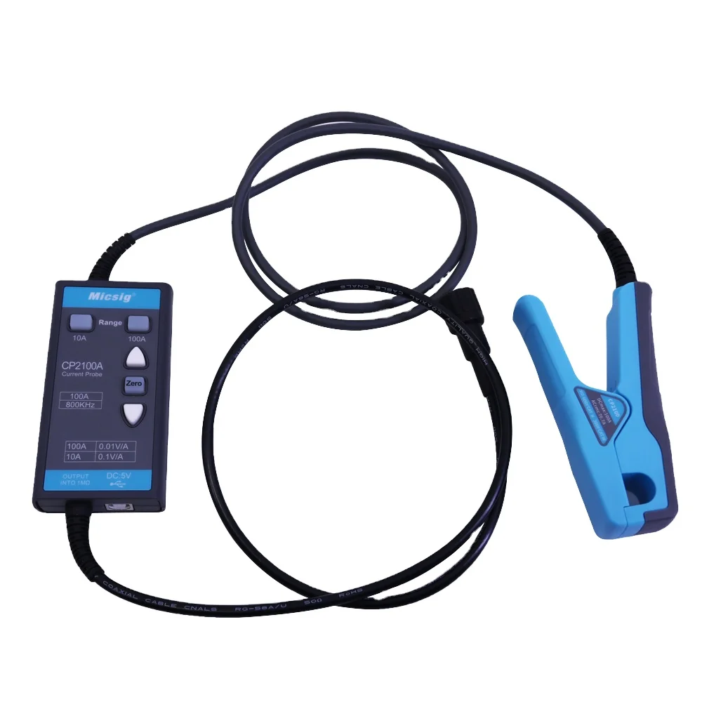 Micsig CP2100A CP2100B AC & DC Current Probes DC800KHz / 2.5MHz Bandwidth