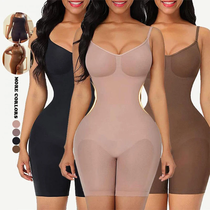 Damskie body Shapewear urządzenie do modelowania całego ciała kontrola brzucha odchudzanie płaszcza Butt Lifter Push Up udo szczuplejsze brzuch