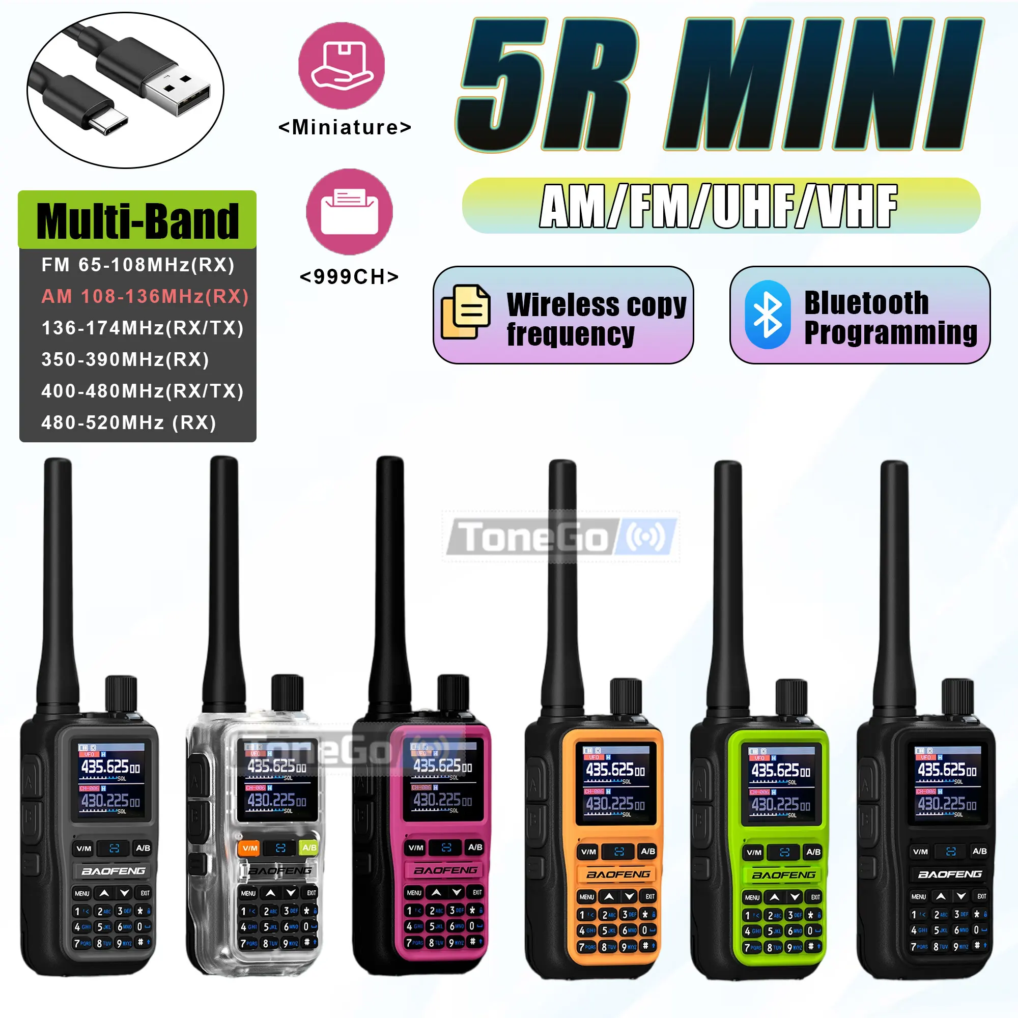 baofeng-uv-5r-mini-walkie-talkie-doble-ptt-am-fm-bluetooth-programacion-inalambrica-copia-de-frecuencia-cargador-tipo-c-radios-bidireccionales