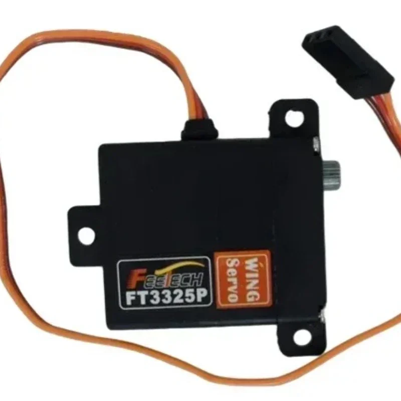 Original FT3325P Wing 6kg.cm High Speed Digital Servo With Metal Gearbox Thin Body For Fixed Wing Drone Robot Like JX Servo
