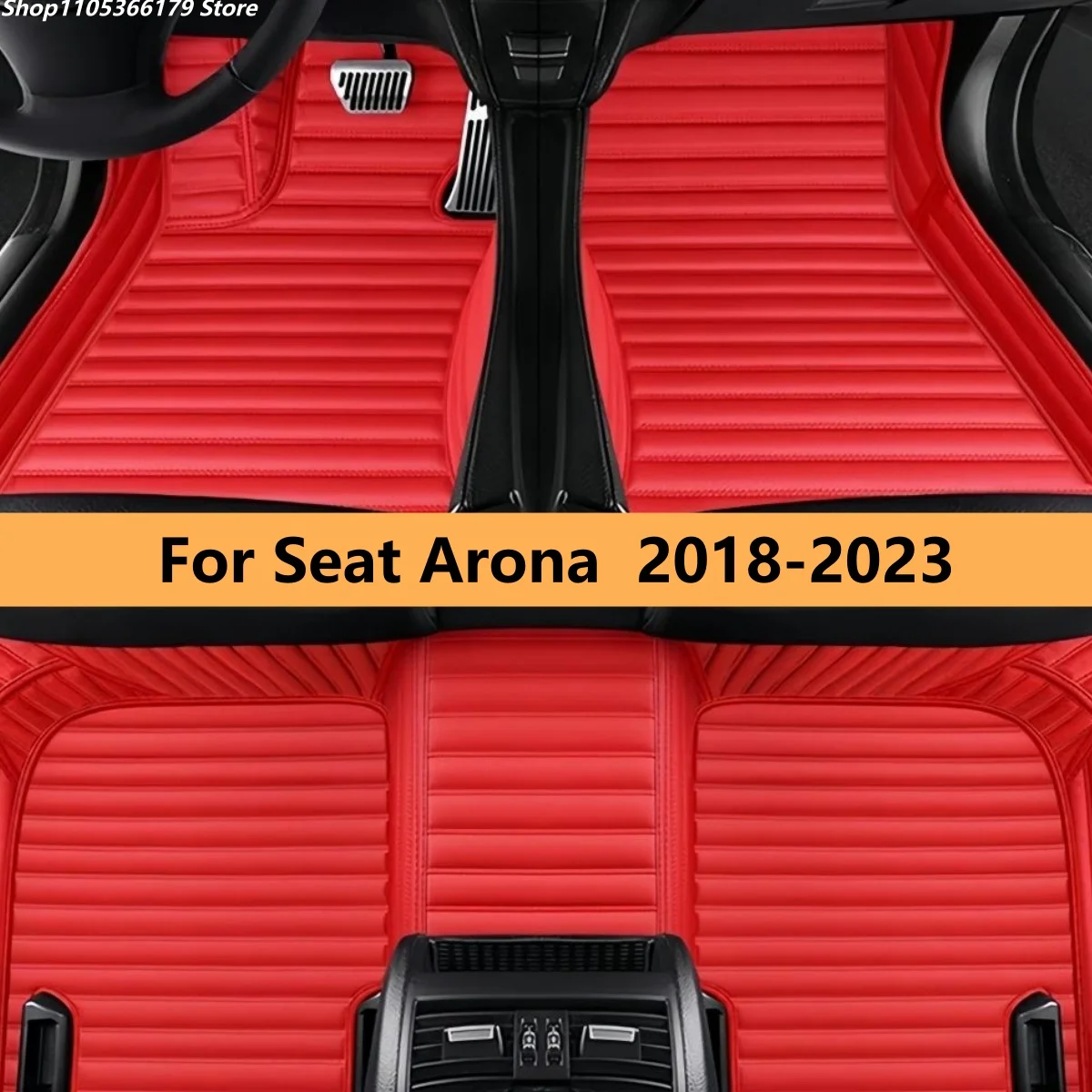 

Car Floor Mats Fit For Seat Arona 2018 2019 2020 2021 2022 2023 Auto Foot Matts Rugs Vehicle Full Set Carpet Pads