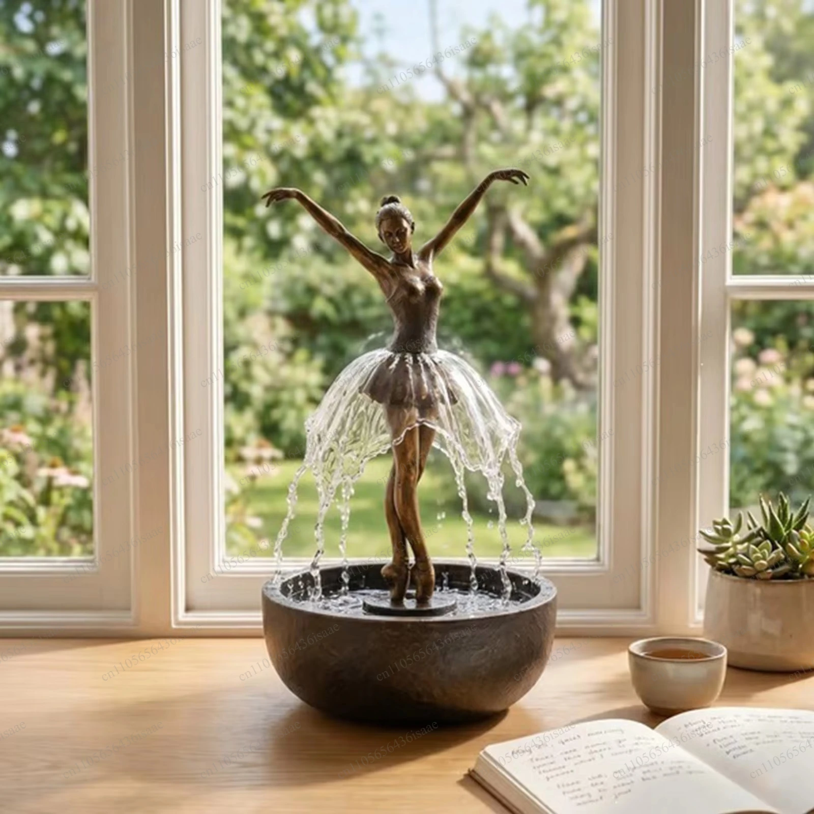 ballet-dancer-resin-sculpture-tabletop-waterfall-fountain-usb-silent-pump-indoor-home-decor
