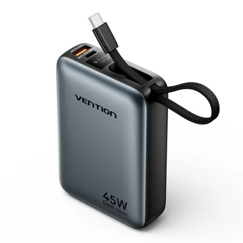 סוללה ניידת Vention 20,000mAh, 45W