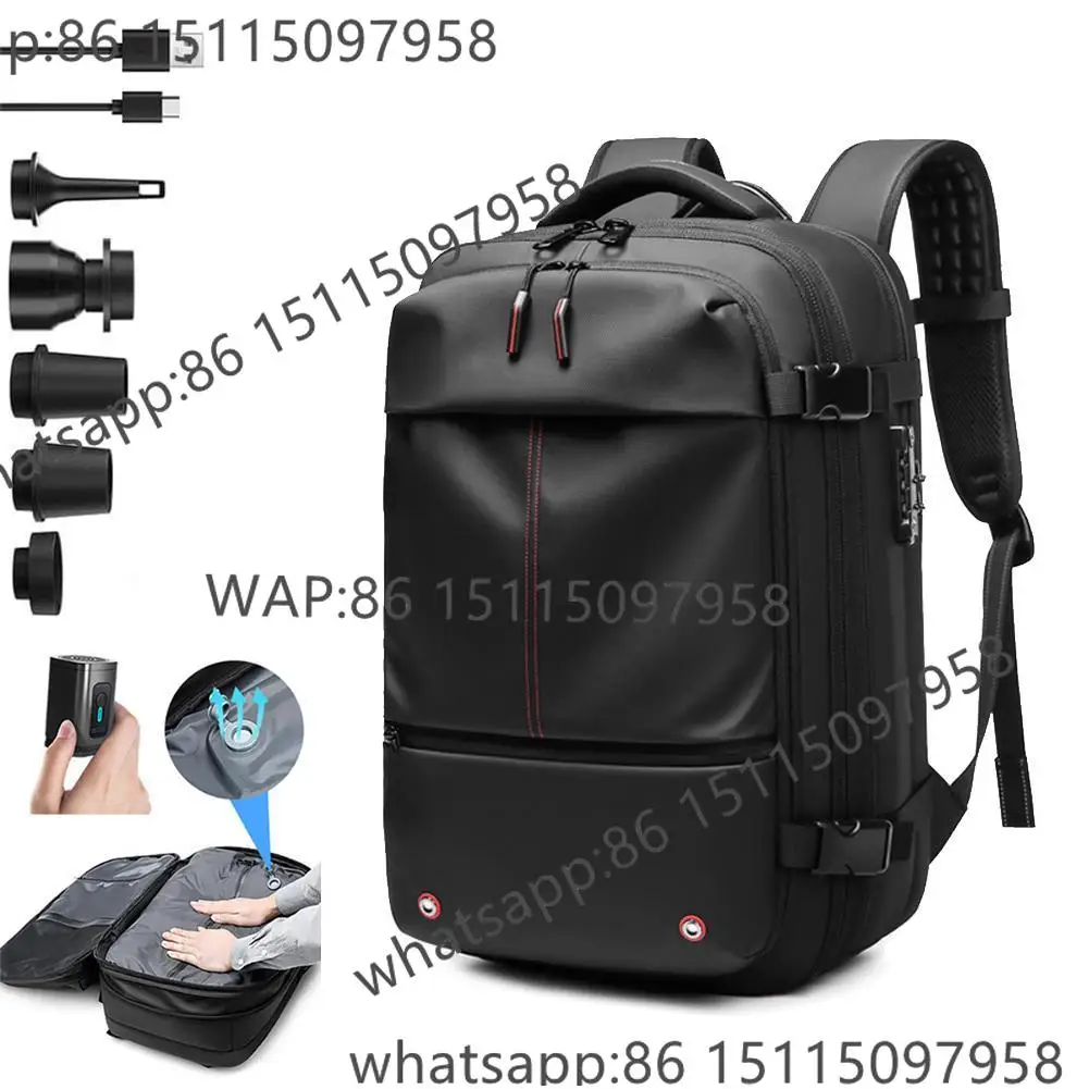 Men's Business Multifunction Computer Bag Travel Backpack Vacuum Compression Large-capacity Backpack Fashion Fitness Bags