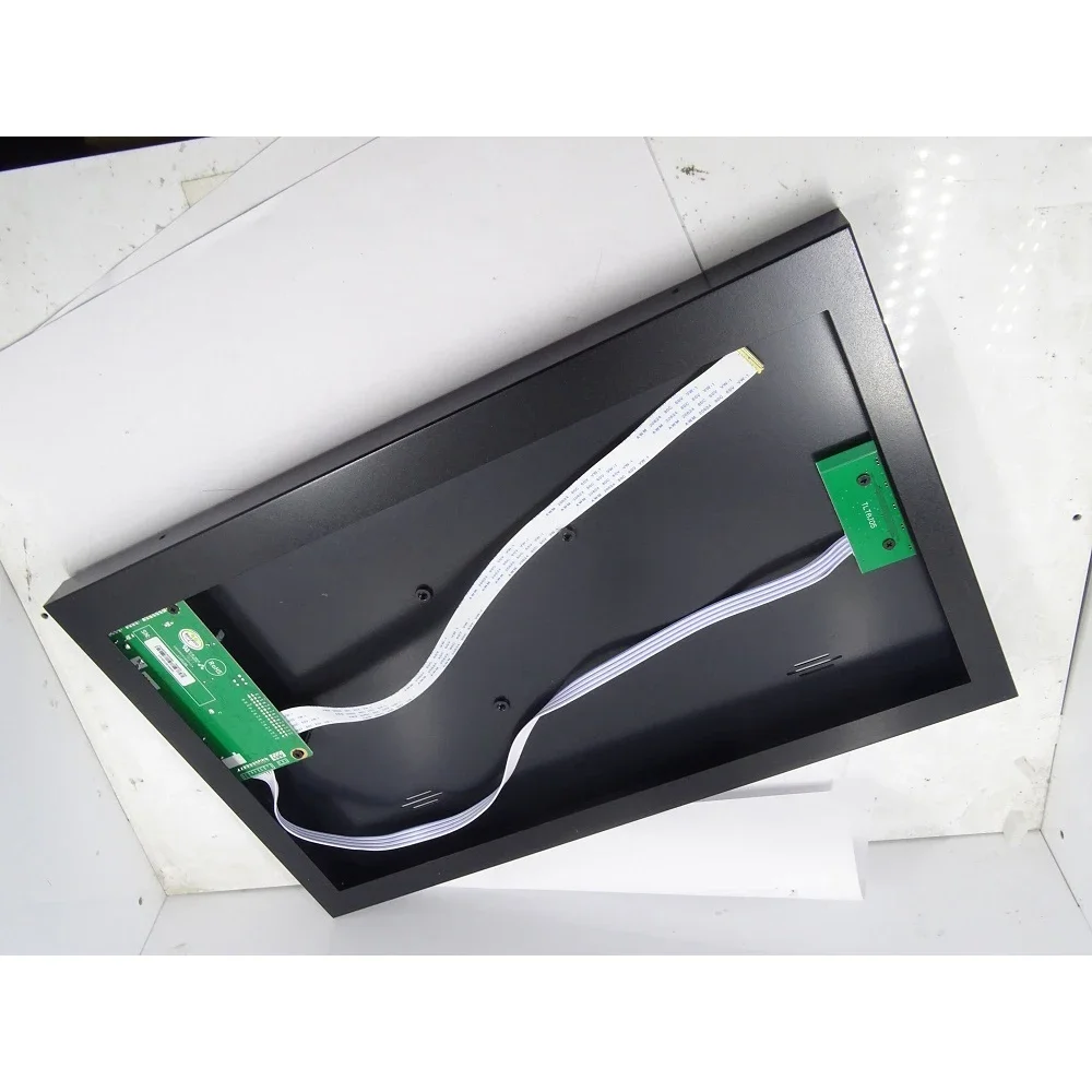 DIY EDP Controller board + Metal alloy back cover case box VGA HDMI-compatible kit for N156HCA 1920x1080 Panel screen 15.6