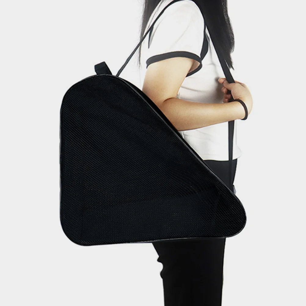 1 قطعة حاوية الأسطوانة الزلاجات حقيبة الأحذية سستة إغلاق المحمولة زلاجات ثلجية كيس التخزين حقيبة التعبئة #3