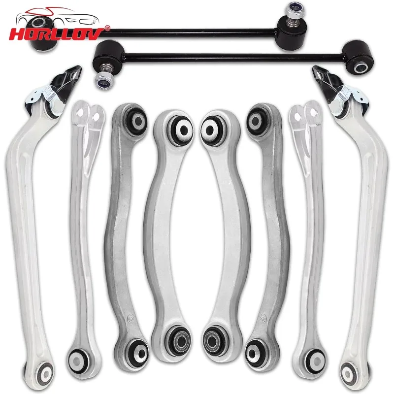 10PCS Rear Upper Lower Control Arm Kit for Mercedes Benz E R CLS Class W211 S211 C219 R230 CLS500 CLS55 AMG CLS550 CLS63 E350