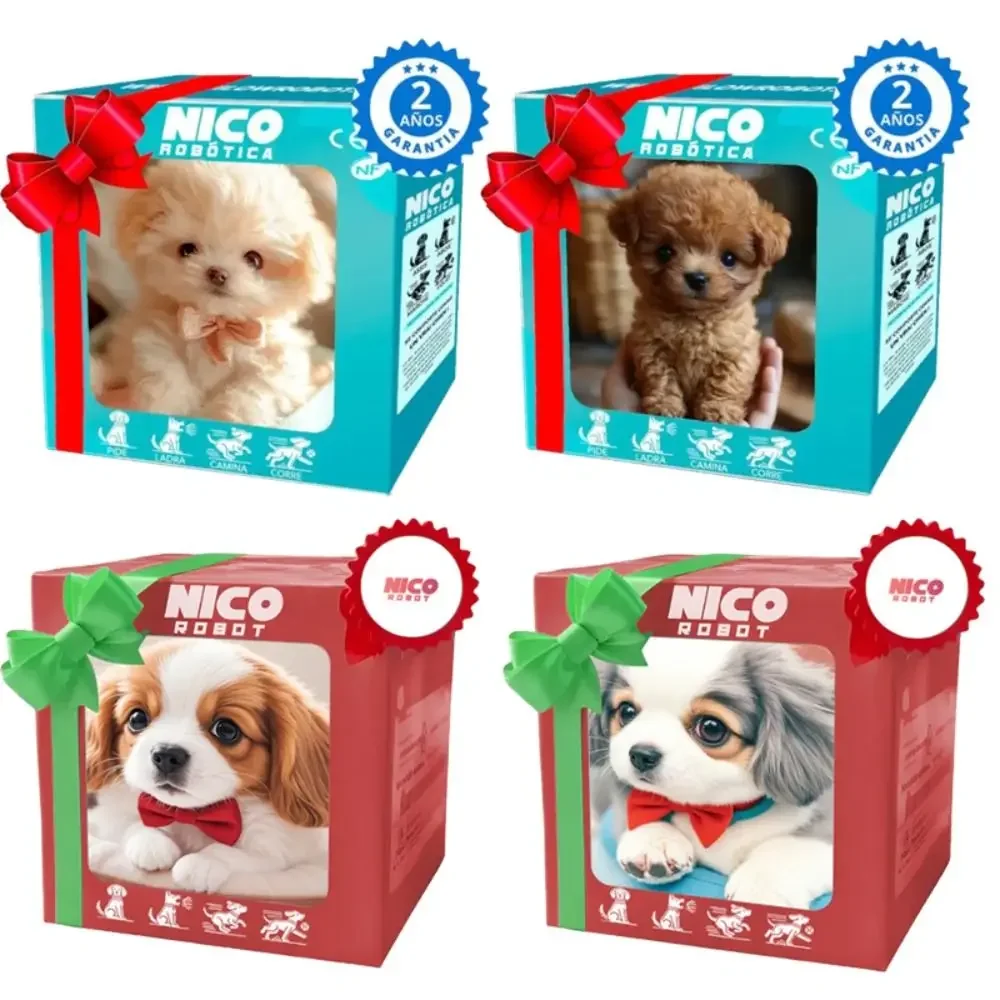 @ HOT Fashion Plush Robot Puppy Interactive Walking Simulated Puppy Barking Tail Wagging Educational Gift Chilren