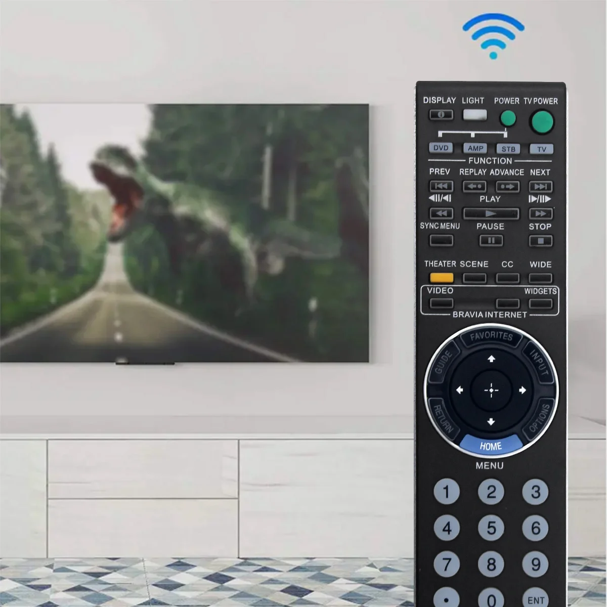 RM-YD029 Sony Bravia TV KDL-40Z5100 用交換用リモコン