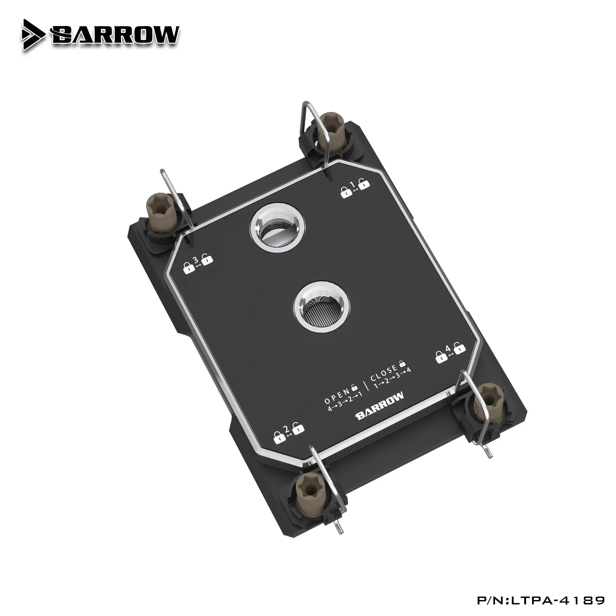 

Barrow CPU Block LGA4189 Server Watercooler For Intel Platform CPU Cooler Split Water Block Core AI Cloud Computing Part