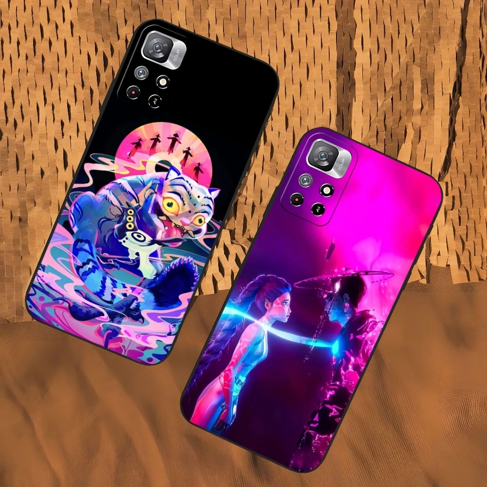 Чехол для телефона KPop Jinu D-Demon H-Hunters для Xiaomi 17 15 14 13 12 Mi 11 ultra Pro Lite, черный, мягкий силиконовый чехол