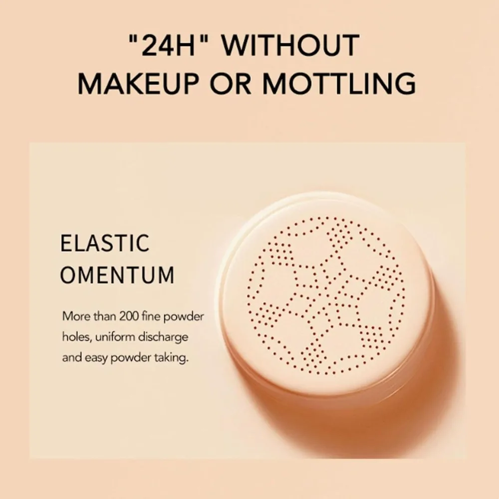 Feuchtigkeitsspendende Foundation Make-Up Pilzkopf BB Creme Wasserdicht Öl Kontrolle Gesicht Make-Up Concealer Foundation Gesicht Basis Ton