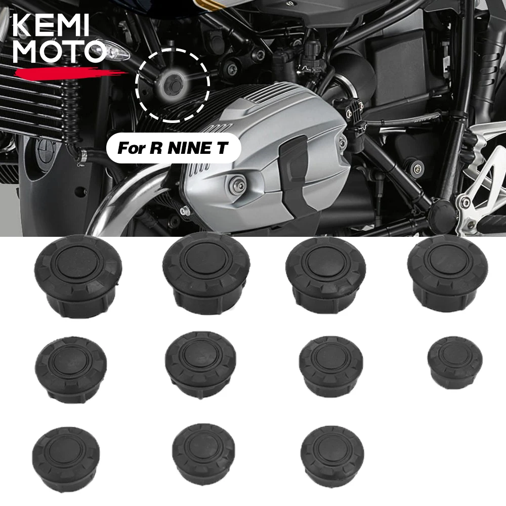 

RNINET 2022 Frame Hole Cover Caps Plug for BMW R NINE T R9T 9T Pure Scrambler Racer 2014-2021 Decorative Motorcycle Accessories