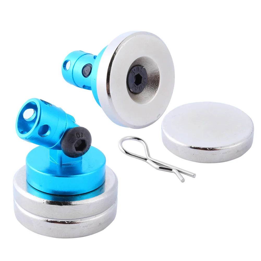 HobbyPark Magnetic Stealth Invisible Body Post Mount Clips for 1/10 RC Rock Crawler Truck Model Car