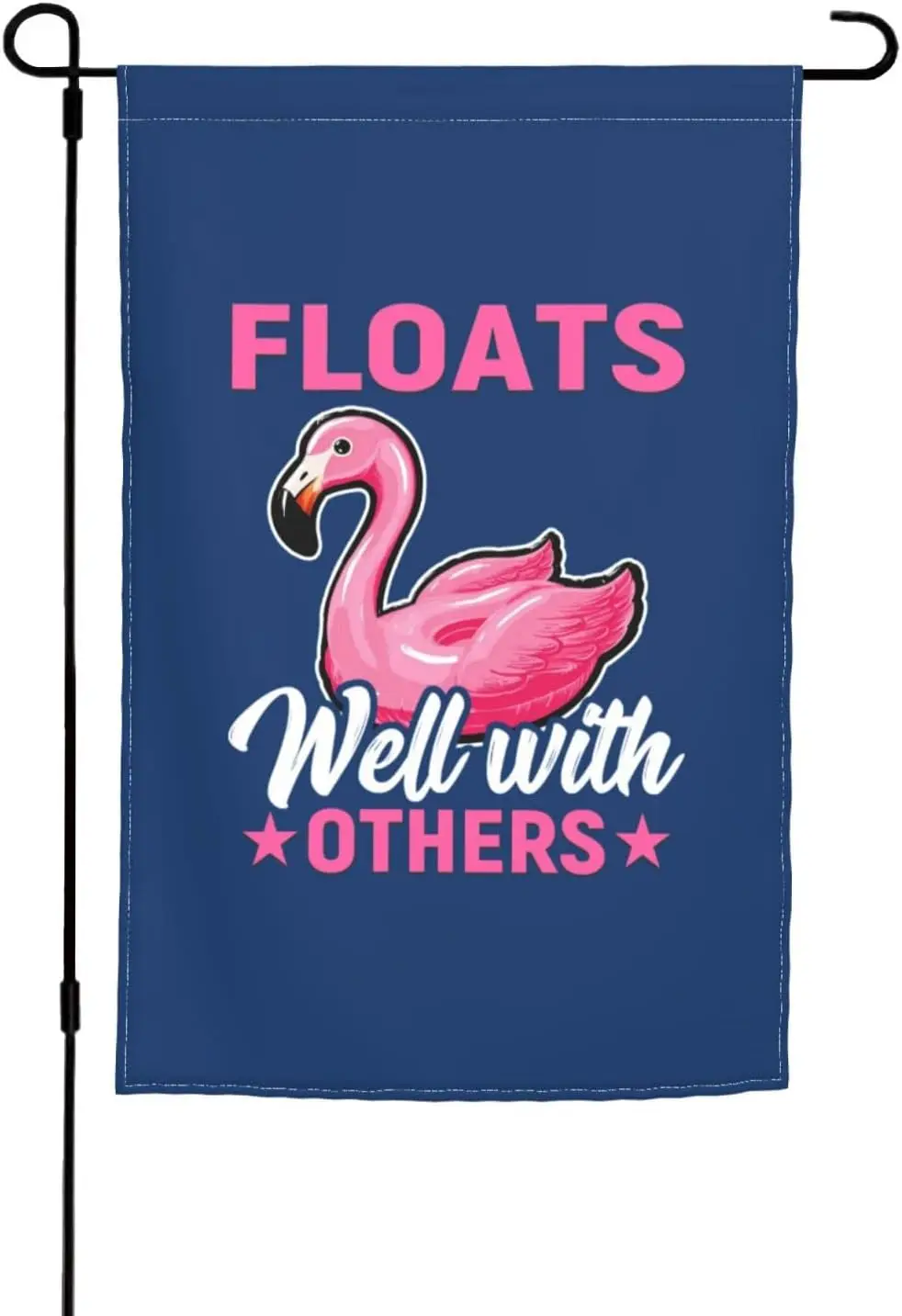 Garden Flag Floats Well With Others For Outside 12x18 Inch Double Sided Decorations For Yard IIK AAL HHM WZZ yyi
