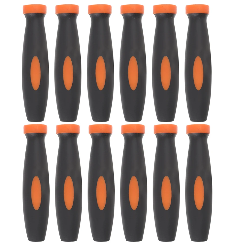 12 قطعة مقبض ملف 4 مللي متر قطر المطاط قبضة مريحة لملفات الخشب المعدني بالمنشار آلات تقطيع أداة ملحق