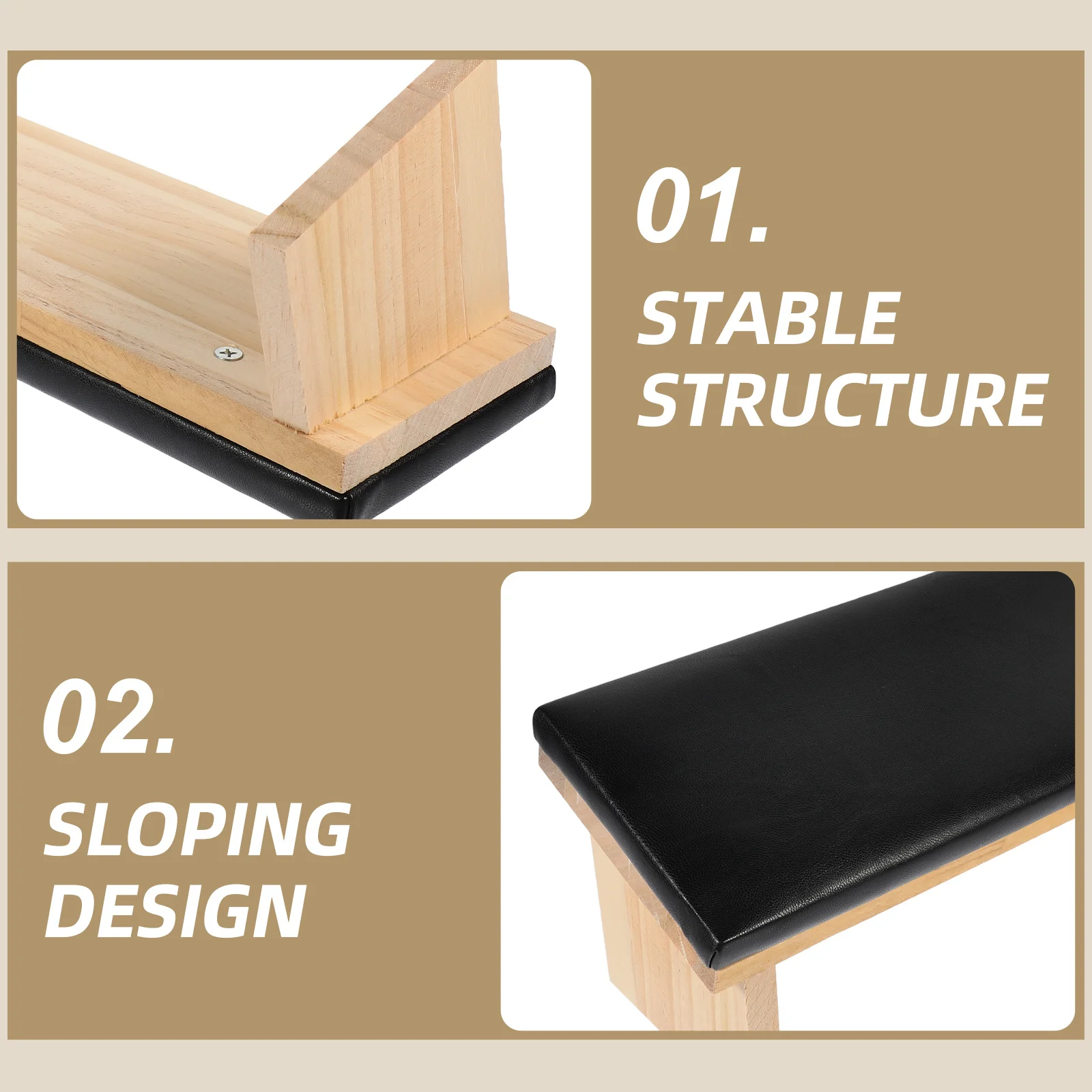 

Подушка-подлокотник для маникюра: эргономичный наклонный дизайн, искусственная кожа, комфортная поддержка для точных манипуляций, стильный дизайн