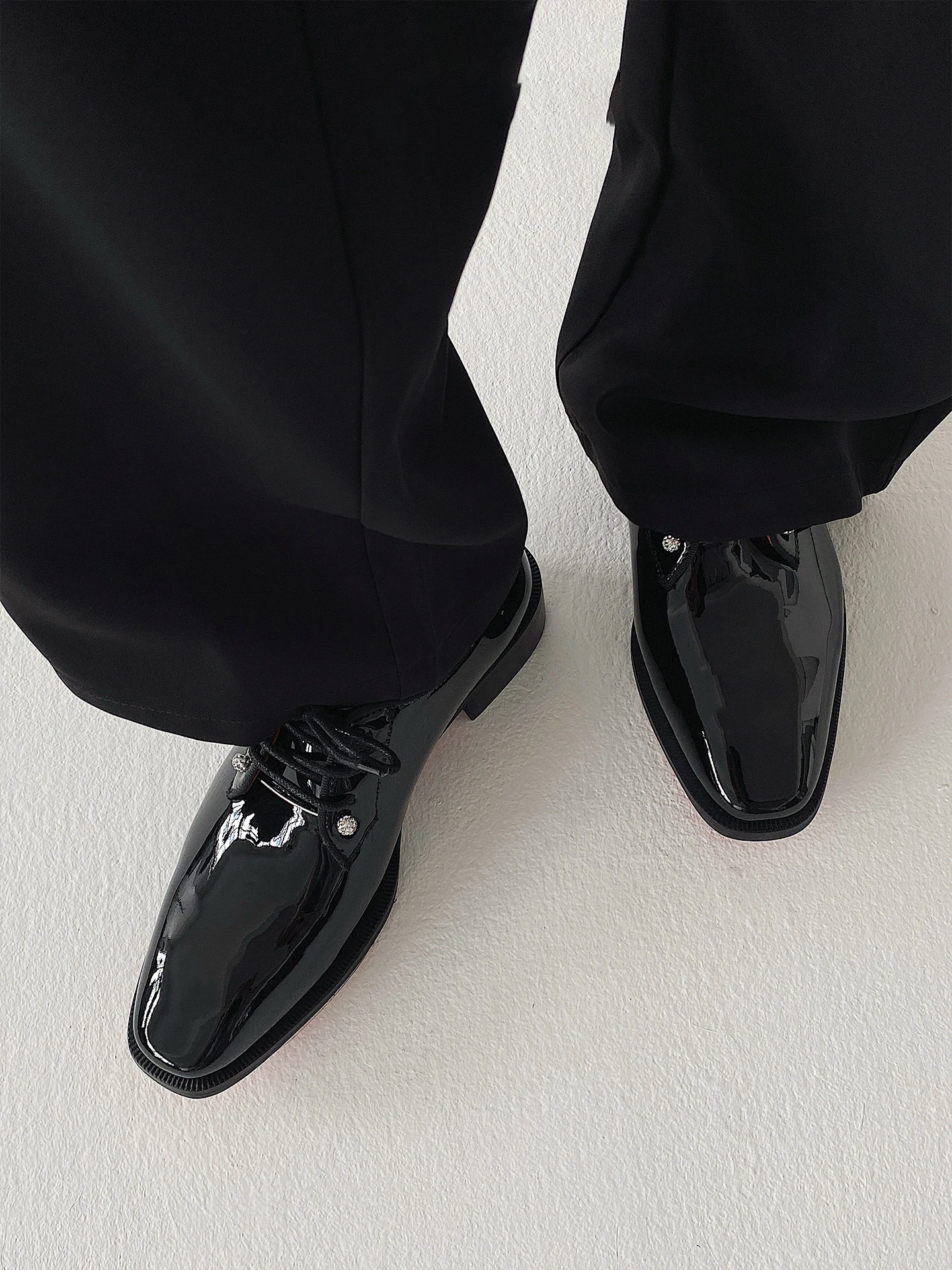 Groom's Oxford Shoes Men's Formal Business British Style Bright Finish  Shoes Slip-On Casual Leather Wedding Shoes