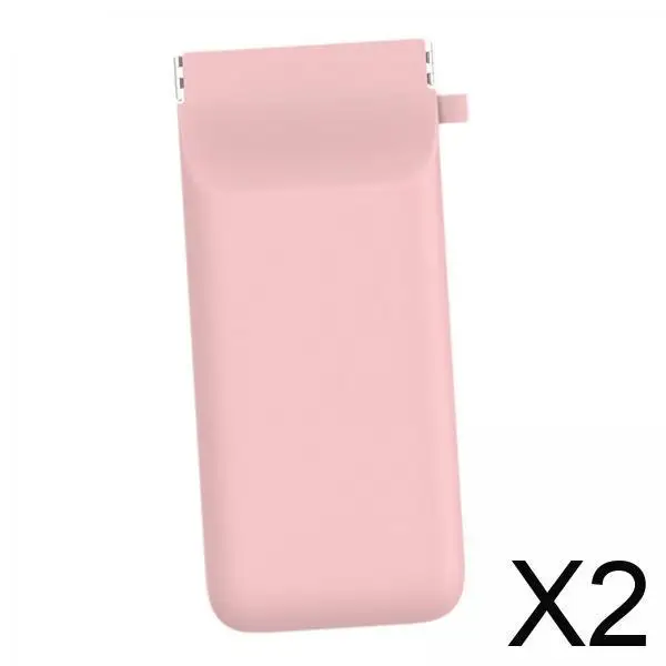 

2x Compact Makeup Storage Bag with Closure for Travel Items