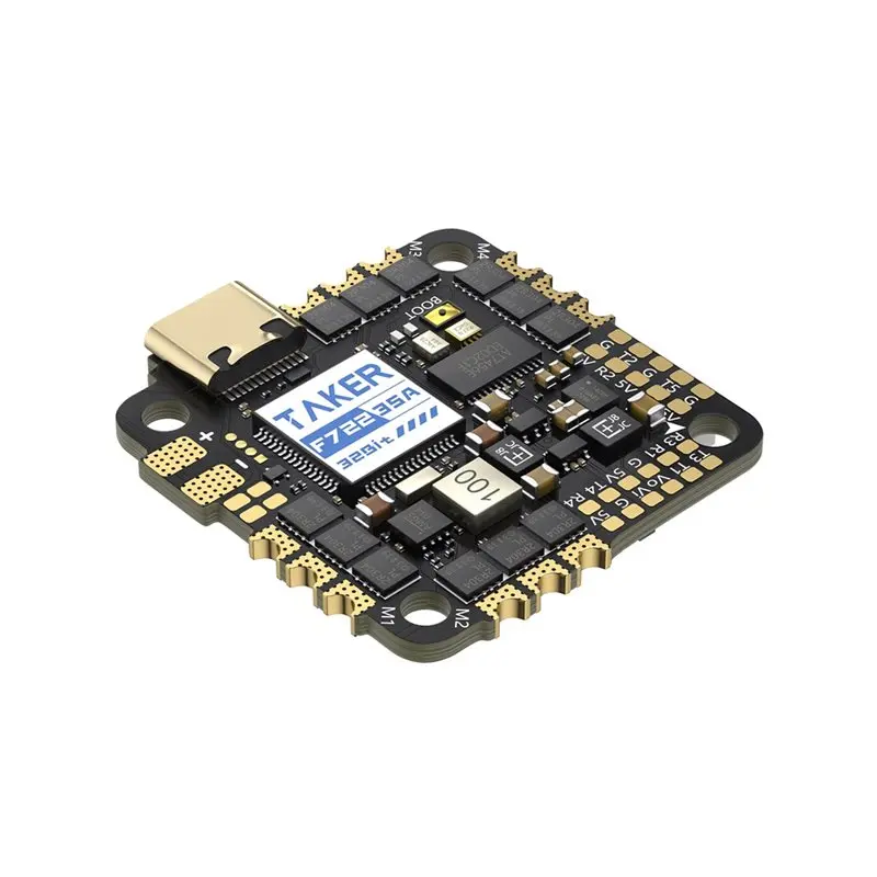 

JABS-F722 35A 32Bit AIO Flight Controller 2-6S PWM 128K Refresh INAV Firmware For FPV Racing Drone Quadcopter