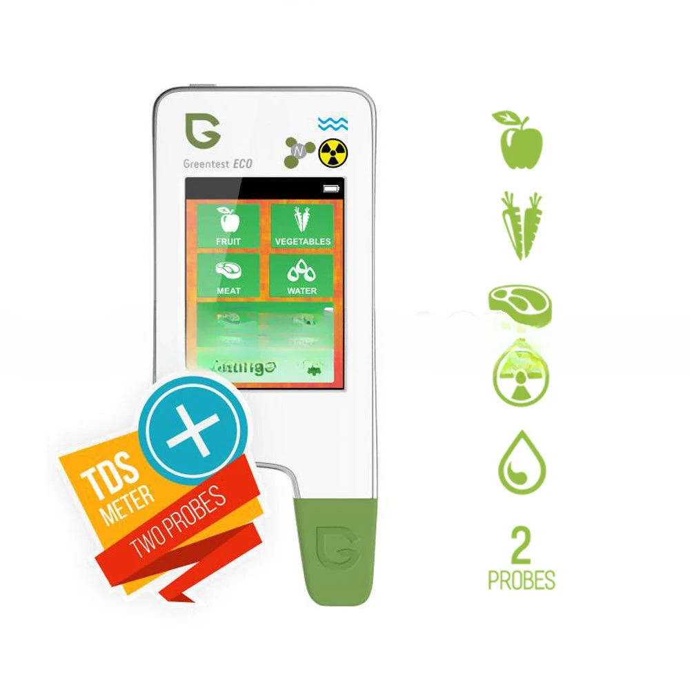 For Greentest Nitrate Tester Eco 5 Food Tester Water Nitrate Test Radiation Detector Geiger Counter Meat Fruit Vegetables