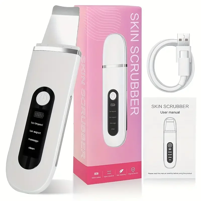 جهاز تنظيف الرؤوس السوداء، جهاز تنظيف مسام الوجه المحمول، جهاز تنظيف الوجه بالطاقة مع تقنية تبادل الأيونات للتنظيف العميق