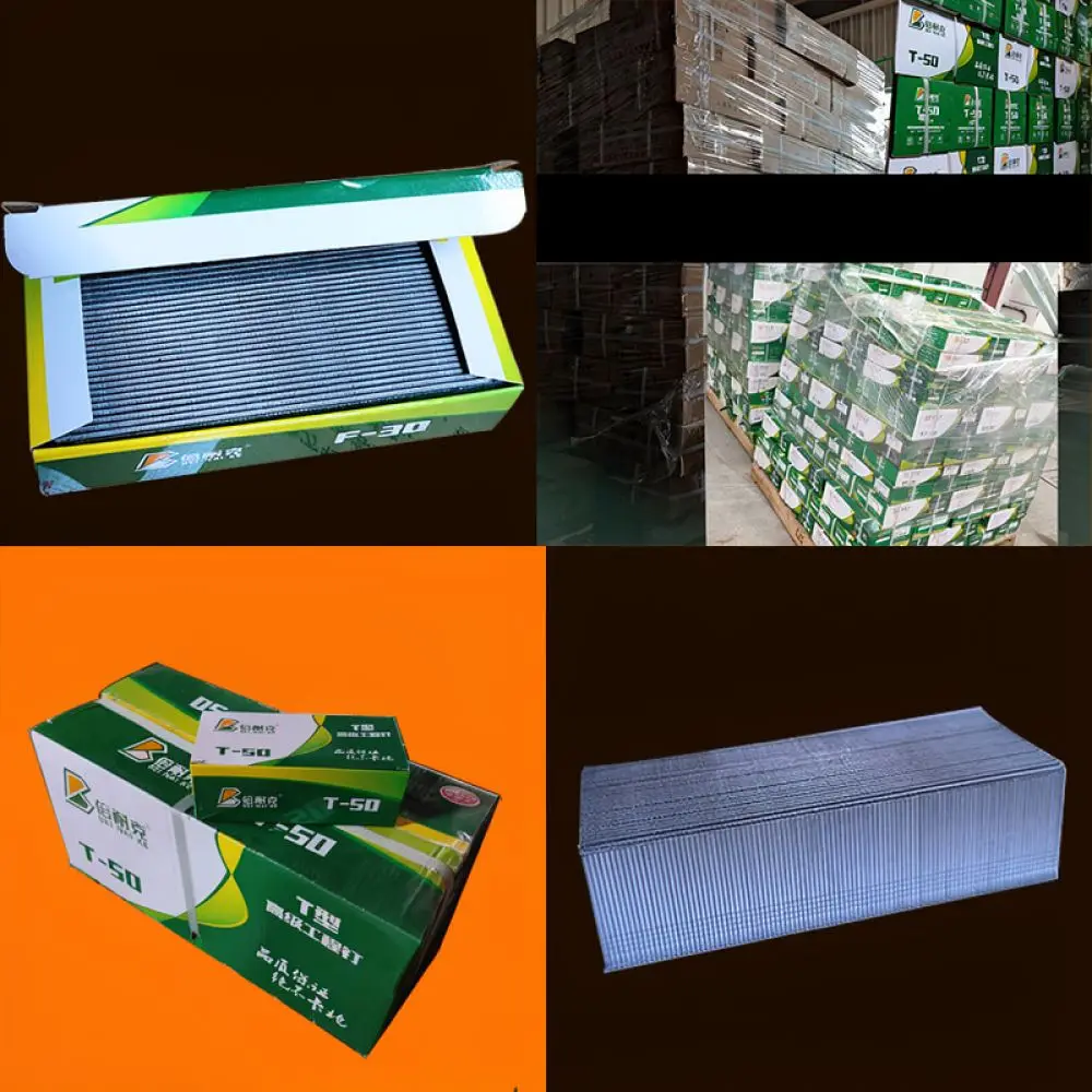 High Strength Straight Nails For For Xueteng Fasteners Galvanized Finishing Brad Woodworking Furniture Assembly Joinery Item
