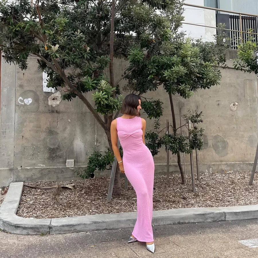 Para Praia – robe longue tricotée ajourée, transparente, Cover-Up pour les maillots de bain, tenues de plage Sexy pour femmes, vêtements de plage, 2025