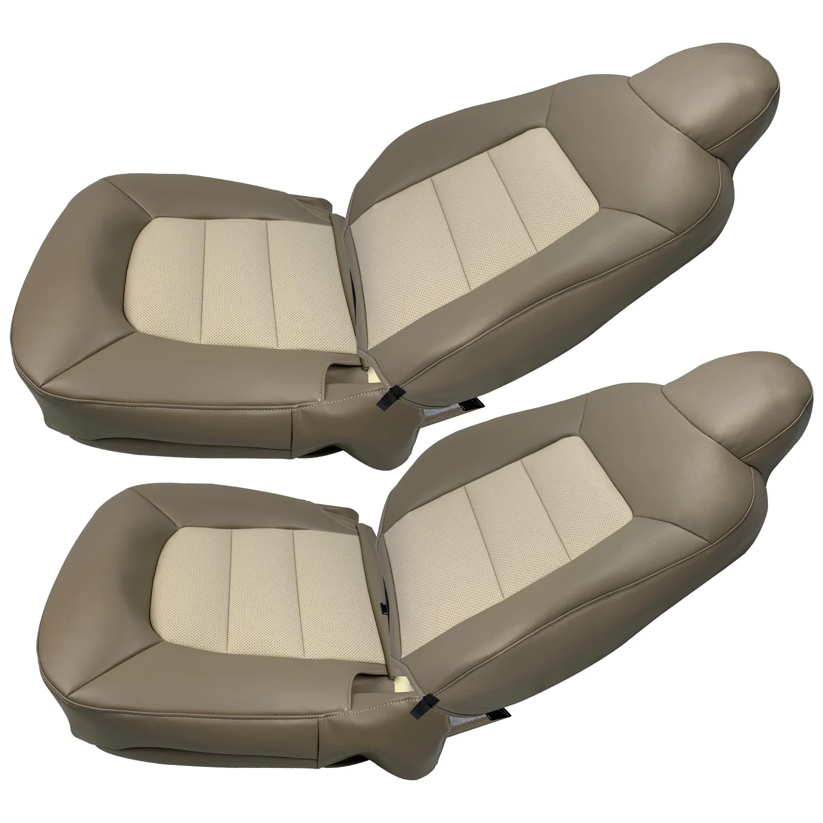 Bottom Seat Covers Front Left +Right Top For Ford Expedition Eddie Bauer 03-06