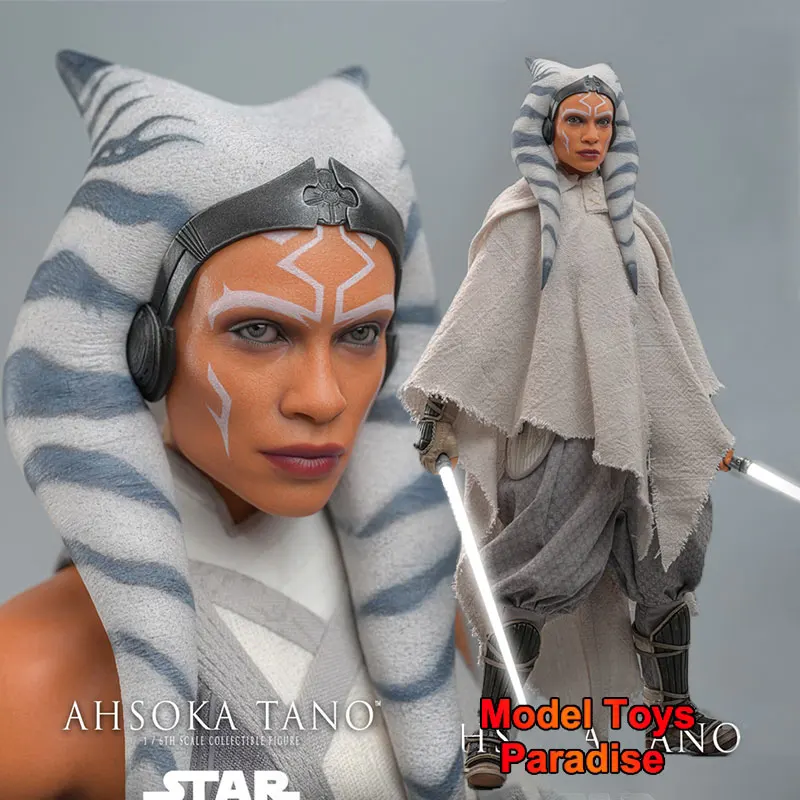 

HotToys HT TMS118 1/6 Коллекционные игрушки Асока Тано Звездные войны AHSOK женщина-солдат полный набор 12-дюймовая экшн-фигурка модель подарки