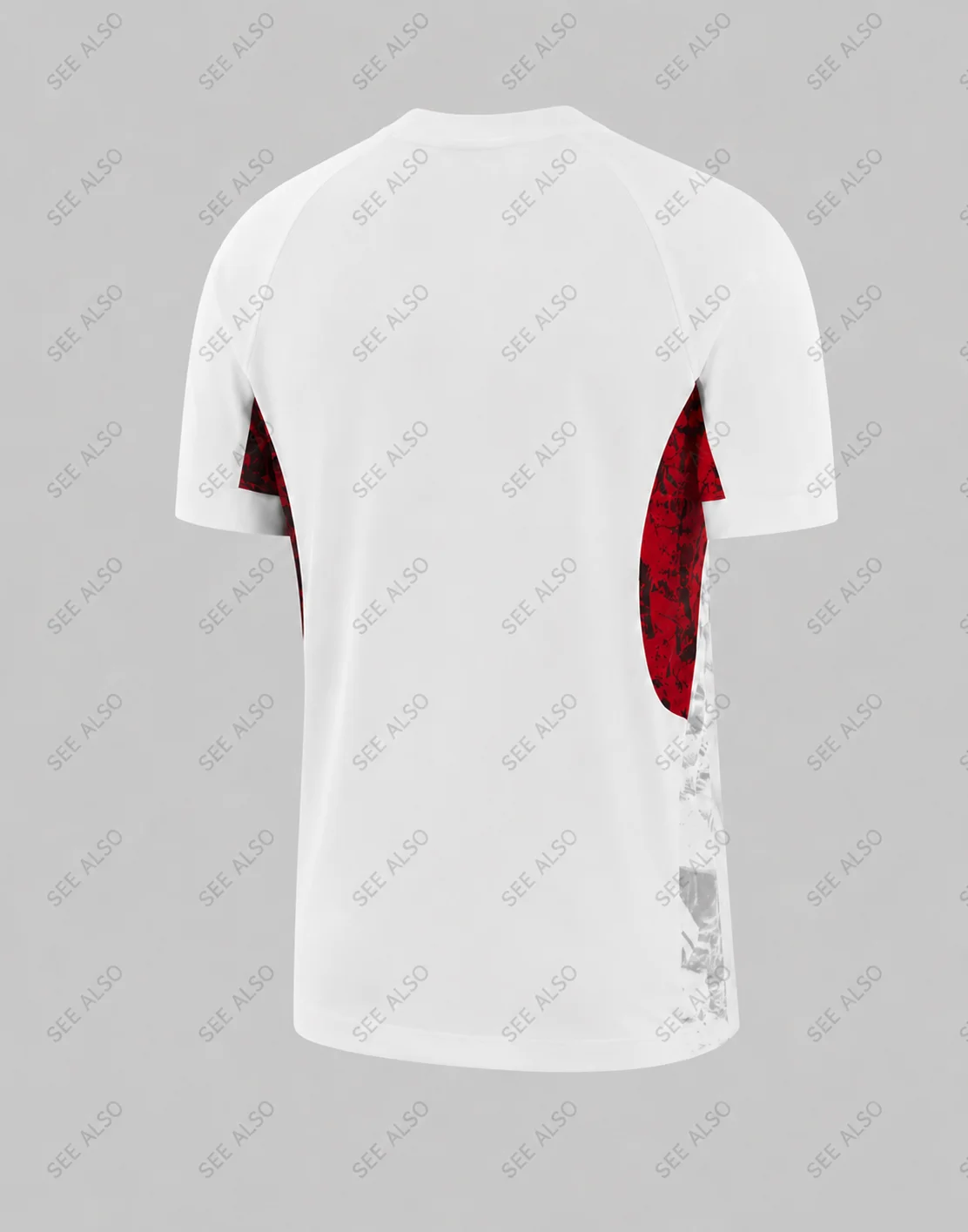 2026 Herren Damen Kinder Stade Toulousain Auswärts-Rugbytrikot Weiß Rot V-Ausschnitt Kurzarm Sublimiertes Fan-Sport-Trainings-Oberteil Fan-Geschenke – Detail 4