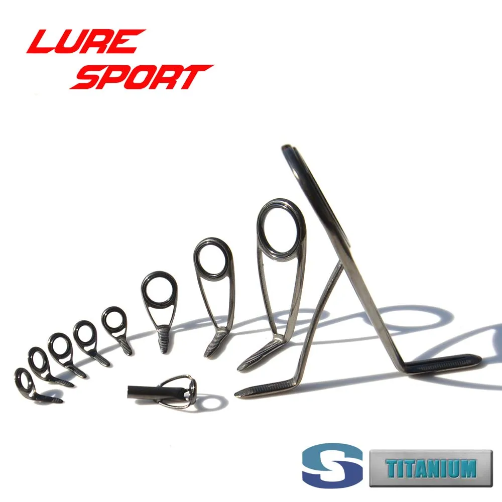 

Seaguide 10pc GunSmoke Titanium Frame RS Ring Guide Set HUTiX0RSG-W HUTIXOHRSG HUTIXQHRSG25 HUTIXLRST Rod Building Component DIY