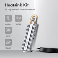 For PS5 M.2 NVME 2280 SSD Heatsink Magnesium Aluminum Alloy SSD Cooling Heat Sink with Dust Cover for Playstation 5 Internal