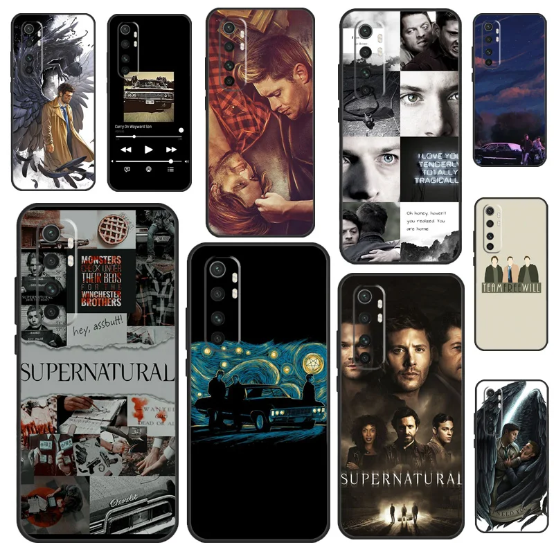 Supernatural Case For POCO X3 X4 X5 F5 Pro M5s C40 F4 GT F3 Cover For Xiaomi 12T 11T Pro 12 13 Lite 12X