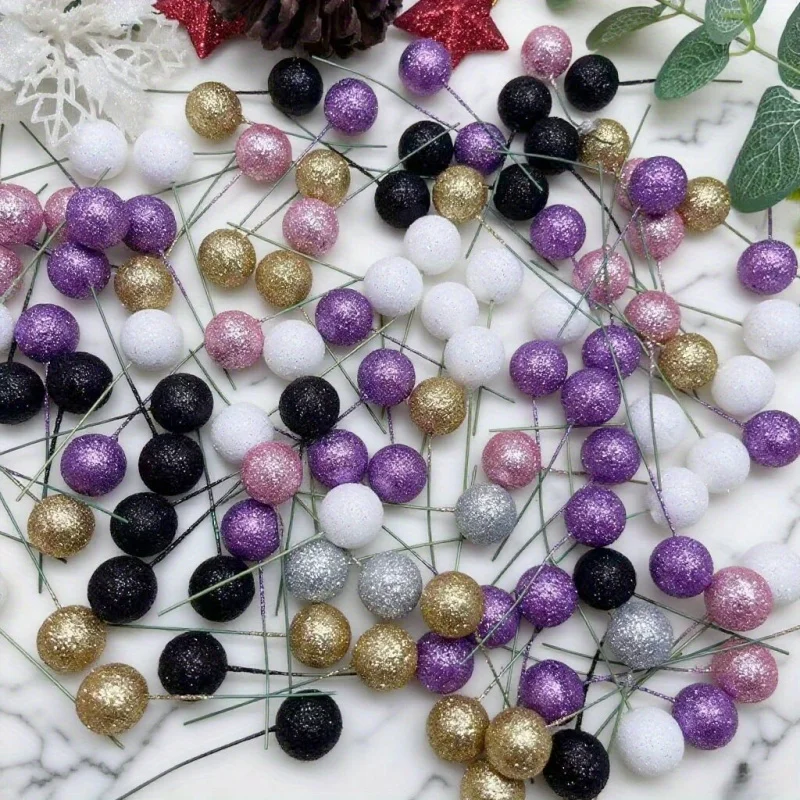 26PCS 0.98 inch diameter foam decorative balls, party decoration balls, suitable for birthdays, weddings, baby showers,