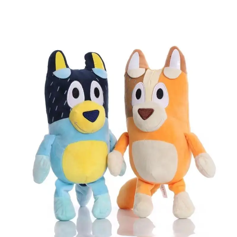 28cm Bluey Family Soft Toy Kawaii Dog Stuffed Toys Stuff Doll Anime Figure Ornaments For Car Room Kid Toy Dolls Birthday Gift