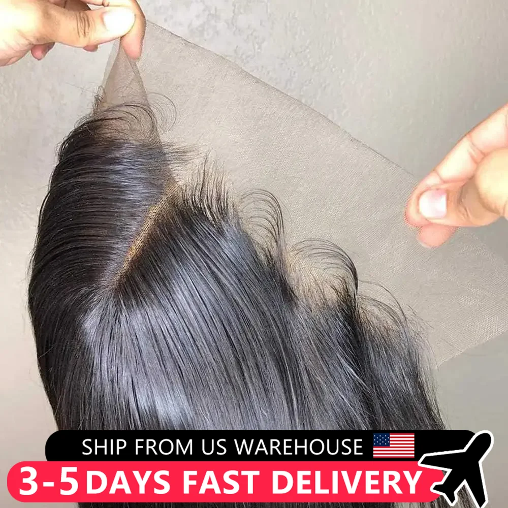 Bone Straight 13x4 Lace Front Wigs Remy Human Hair For Women Pre Plucked 4x4 Lace Closure Wig Cheap 13x6 Lace Front Wig MYLOCKME