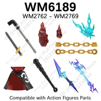 WM6189 Compatible with Action Figures WM2762 WM2763 WM2764 WM2765 WM2766 WM2767 WM2768 WM2769 Parts Blocks accessories Kids Toys