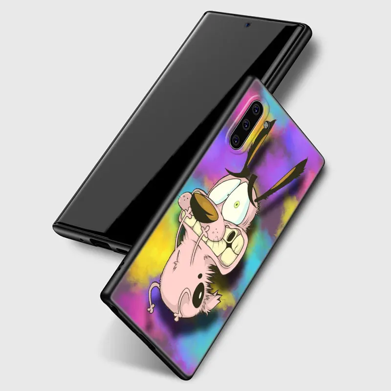 Dog-Courage-The-Cowardly Case For Samsung M30 M31 S Note 10 Lite 20 Ultra M04 M13 M32 4G M14 M23 M33 M34 M42 M52 M53 M54 5G M11