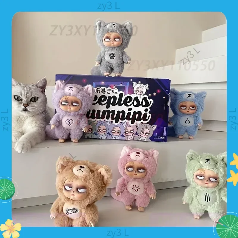 Caja Ciega De La Serie Kawaii Slepless Grumpipi MuñEca Bonita De Vinilo Figura De Accyjn MuñEcas Encantadoras Caja Misterio