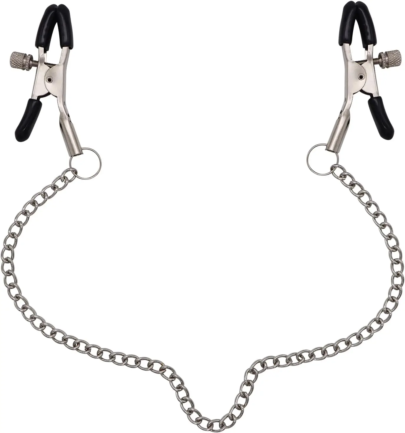 Nipple Clamps Bondage Couples Sex Toys, Nipple Toys Adjustable Clips for Adult Play, Bondage Gear & Accessories Kit Sex R