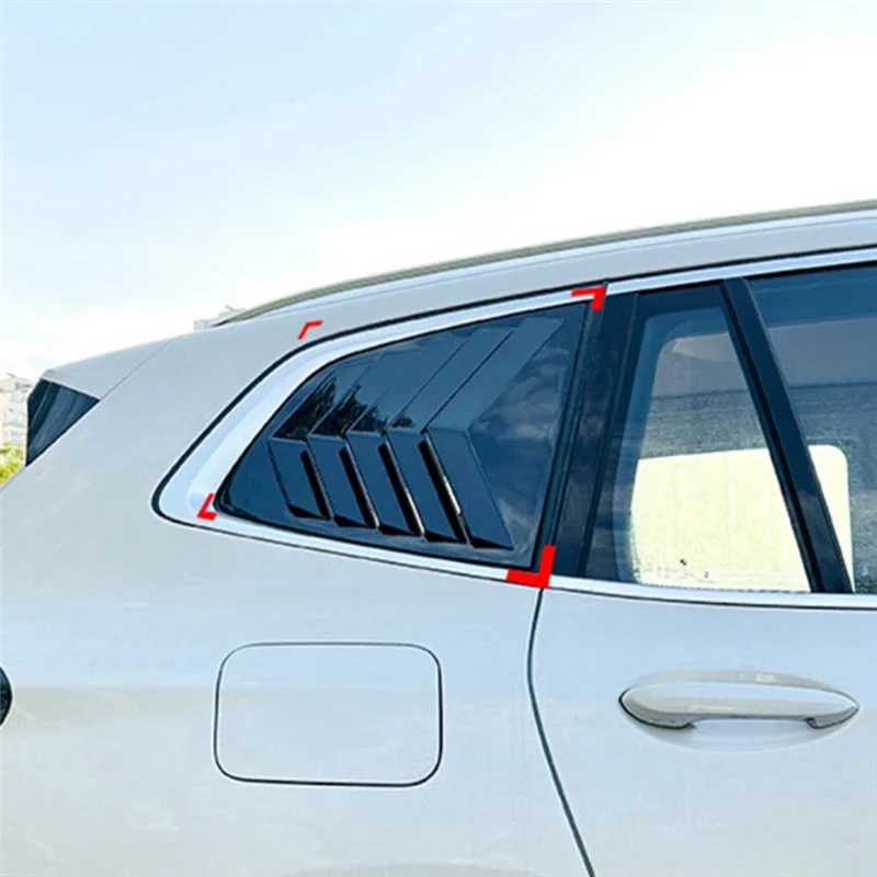 

Lasting Car Rear Window Louvers Shutters Blinds Cover Trim For BMW X3 G01 2018-2024 Car External Trim Accessories